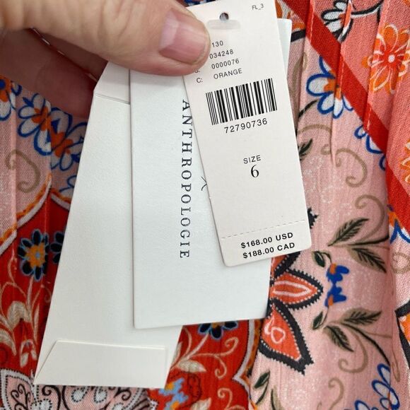 Kachel X Anthropologie Melody Tunic Dress NWT Sz 6 - Picture 6 of 11